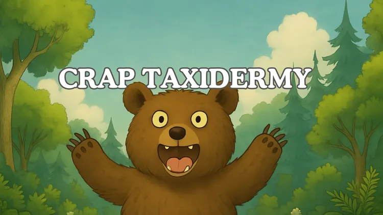 Crap Taxidermy